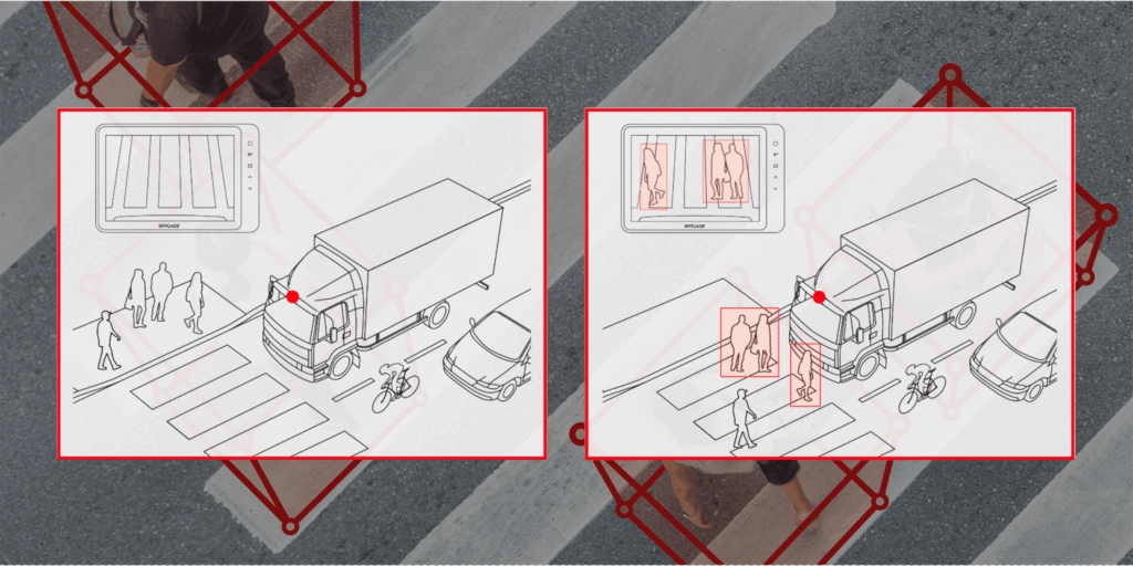Detección de peatones en la vía gracias a la inteligencia artificial.
